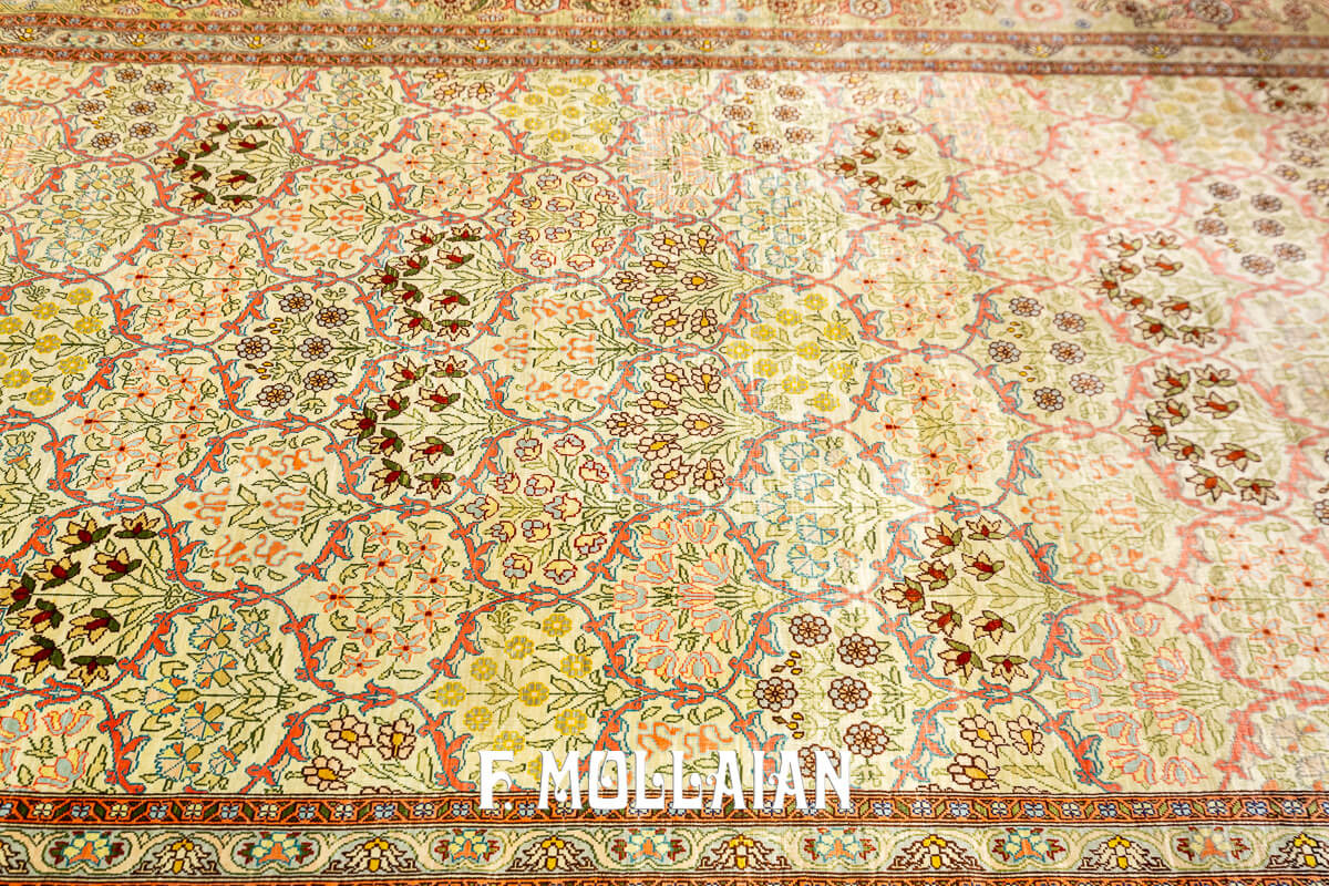 Hereke Rug Extra Fine Biege Color n°:192721